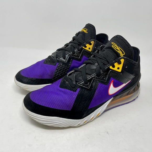 Nike Lebron 18 Low ACG Terra Purple Black White Mens 9 1/2 S1195-2005 - Picture 6 of 15